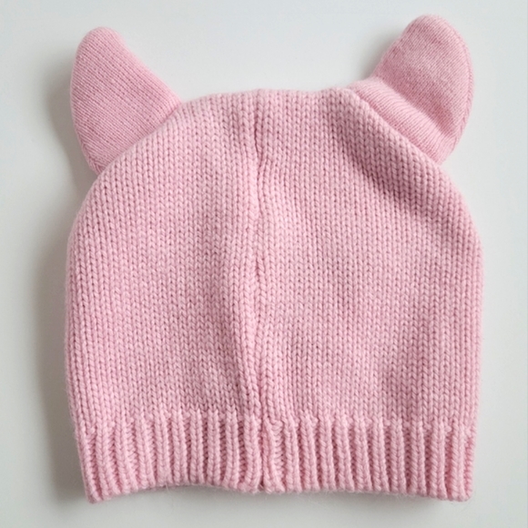 Cute Pink Teddy Bear Winter Beanie Hat - Picture 2 of 5